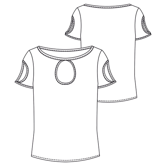 Cut-out shirt Brasilia