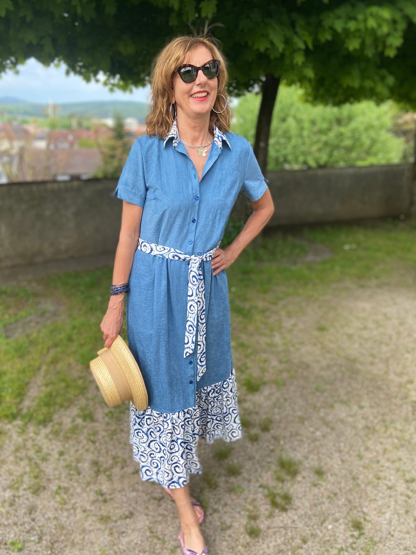 Premium Blusenkleid Cordoba