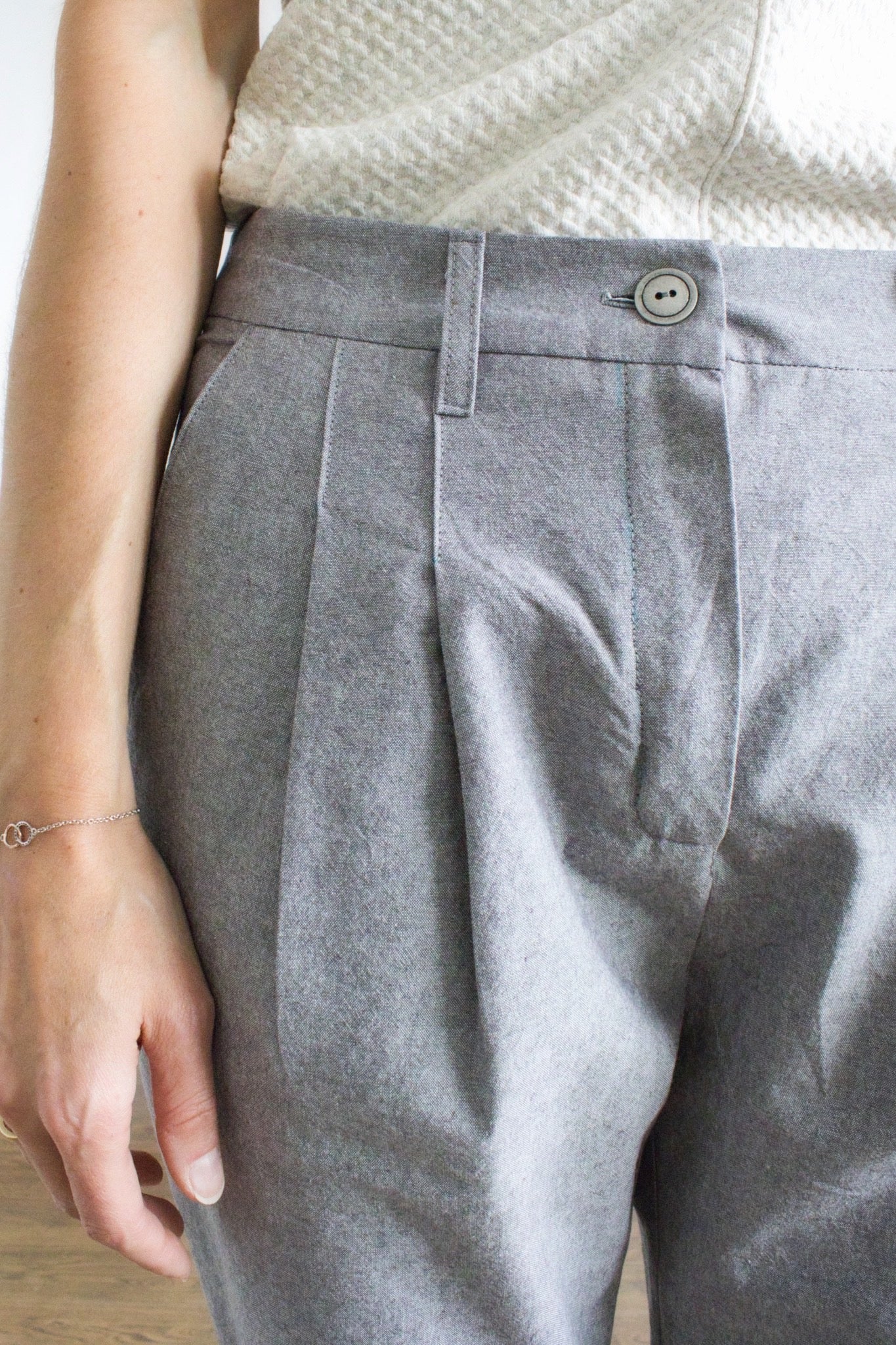 Bundfalten Hose Alessia