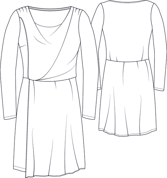 Premium Jerseykleid Jana