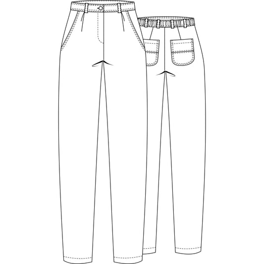 High-waist trousers Ücke