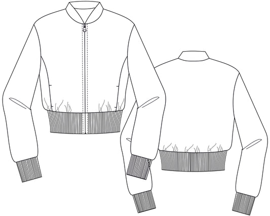 Tiffany bomber jacket