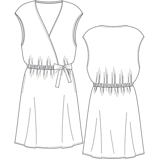 Wrap dress Olivia
