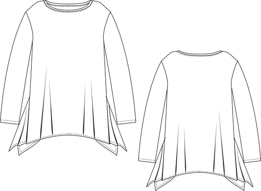 Pointed shirt Helene