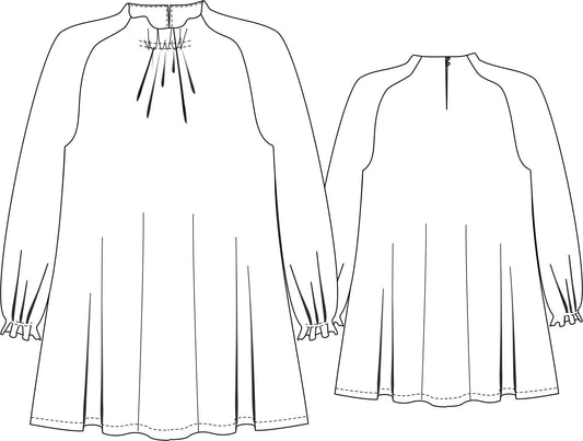 Raglan blouse Valerie