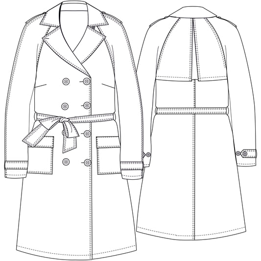 Add-On Trench Roberta