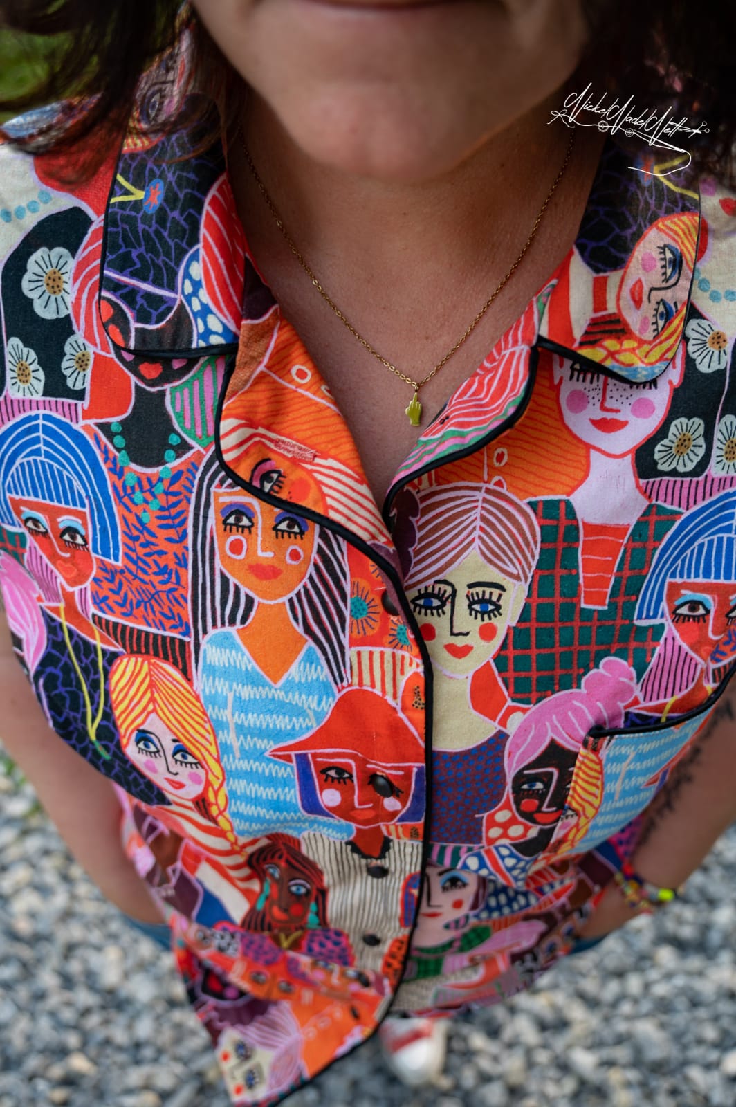 Pajama blouse Patrizia