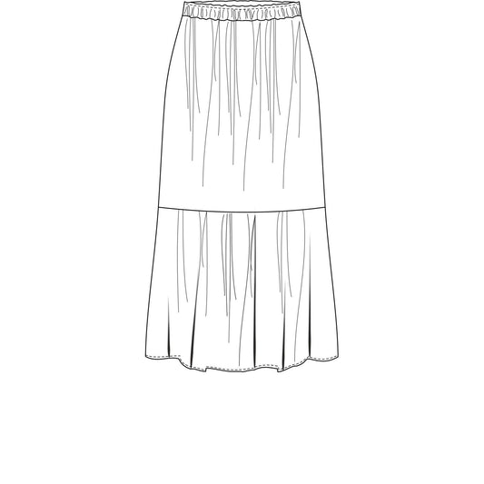 Tiered skirt Roos