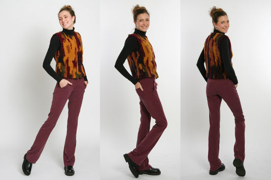 Nähanleitung Fellweste Colette