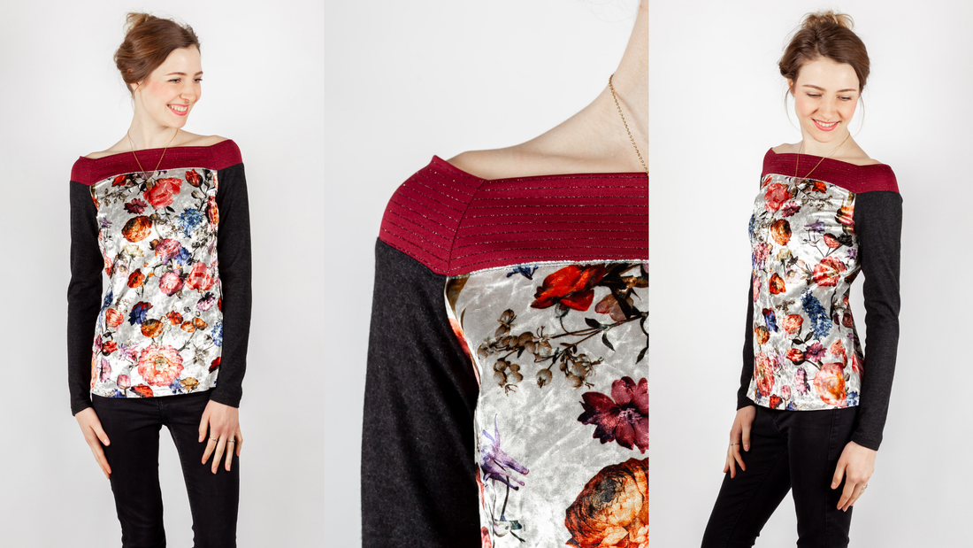 Nähanleitung Pullover Colleen