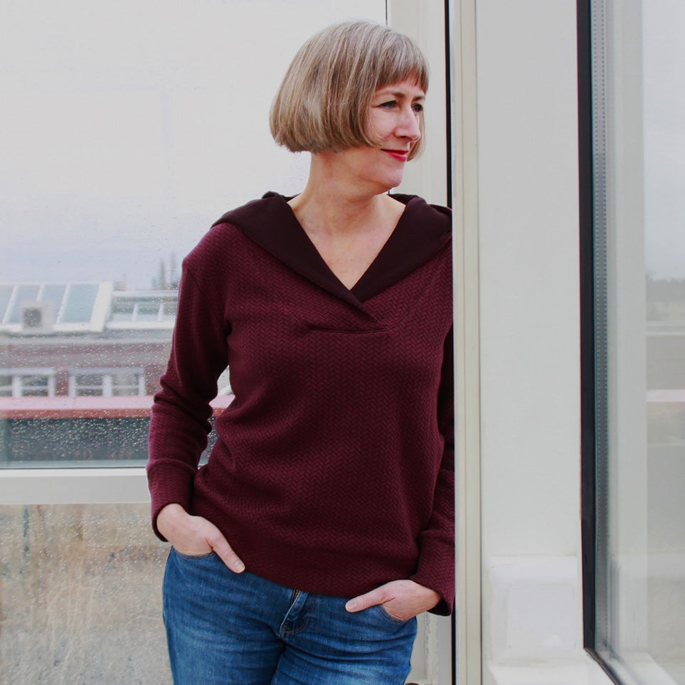 Nähanleitung Kapuzenpullover Dana