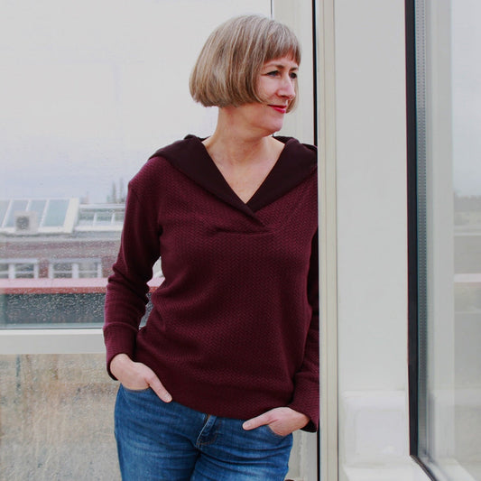 Nähanleitung Kapuzenpullover Dana