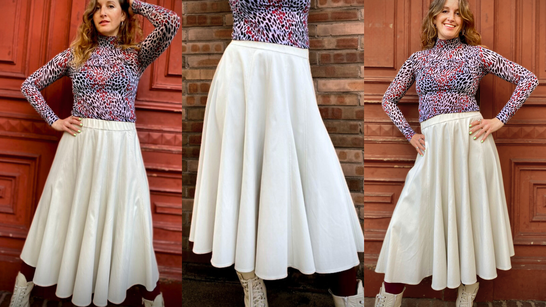 Nähanleitung Rock Delhi