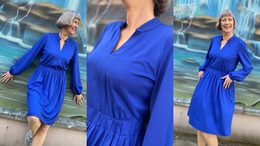 Nähanleitung Jersey-Kleid Elba