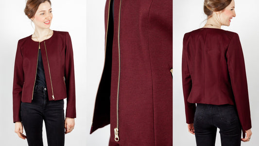 Nähanleitung Bikerjacke Estelle