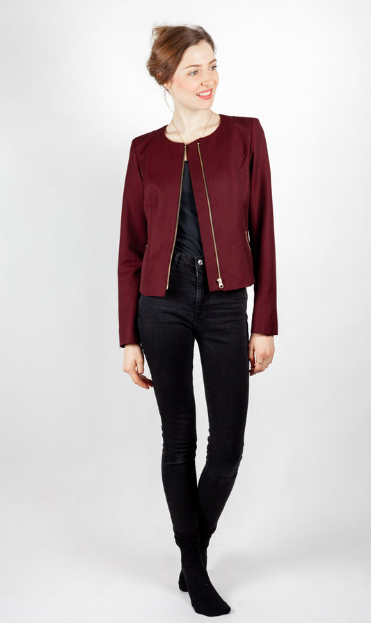 Nähanleitung Bikerjacke Estelle