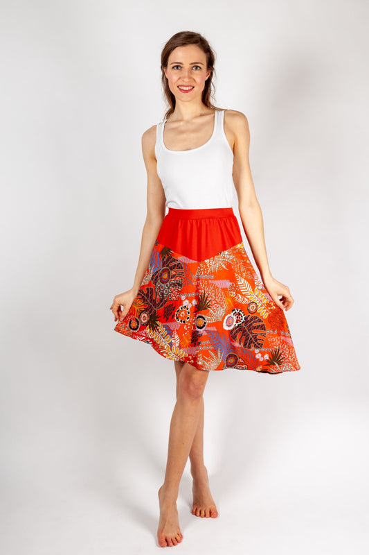 Nähanleitung Zipfelrock Grace