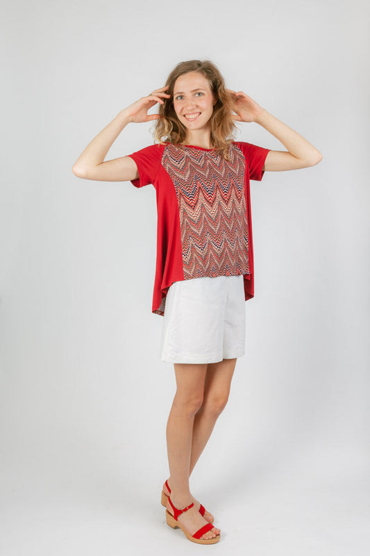 Nähanleitung T-Shirt Käthe