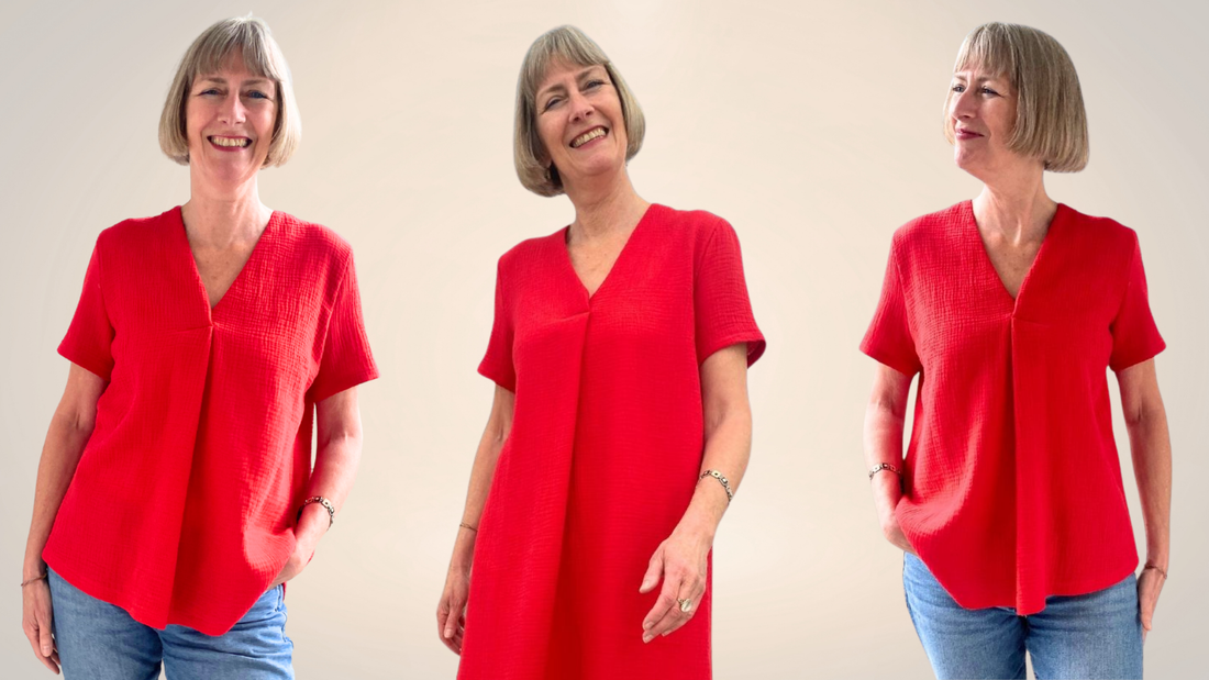 Nähanleitung Bluse Lilly