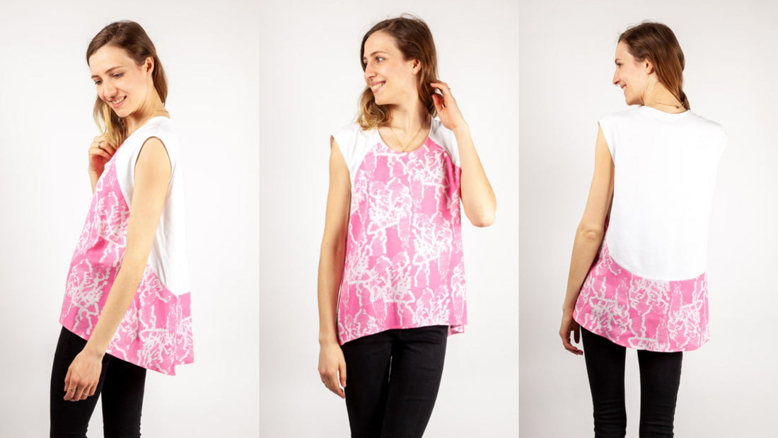 Nähanleitung Add-on Shirt Lina