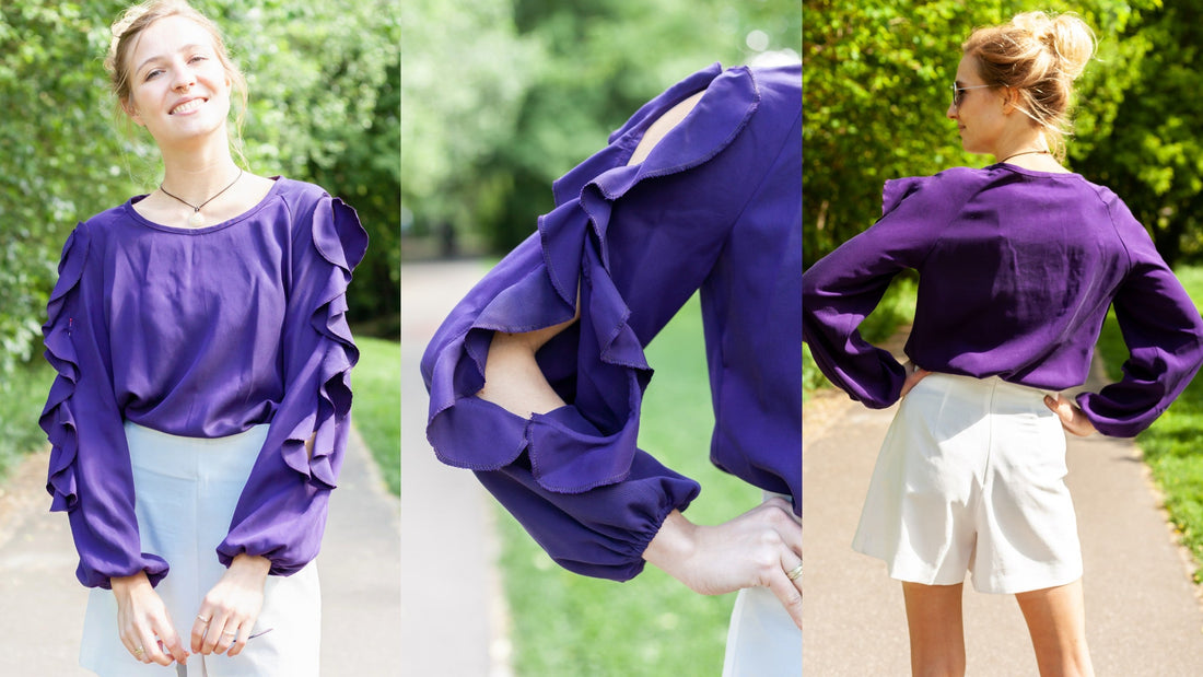 Nähanleitung Add-On Bluse Mathilda