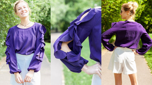 Nähanleitung Add-On Bluse Mathilda