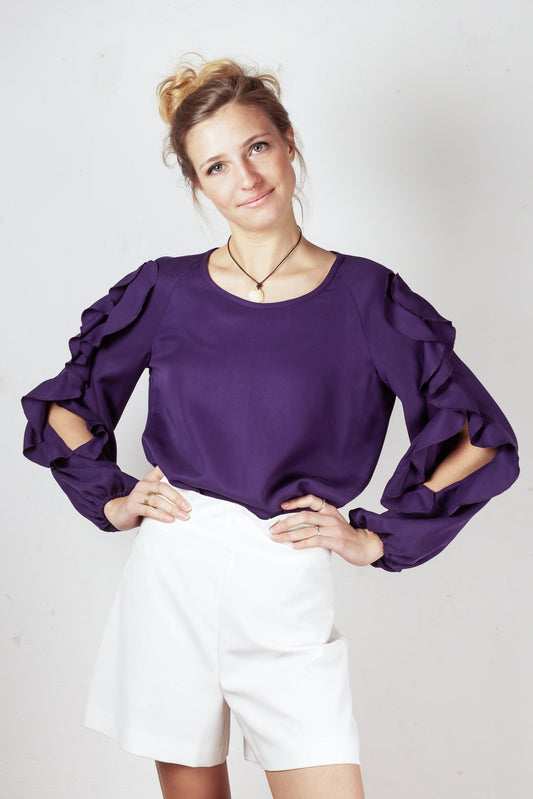 Nähanleitung Add-On Bluse Mathilda