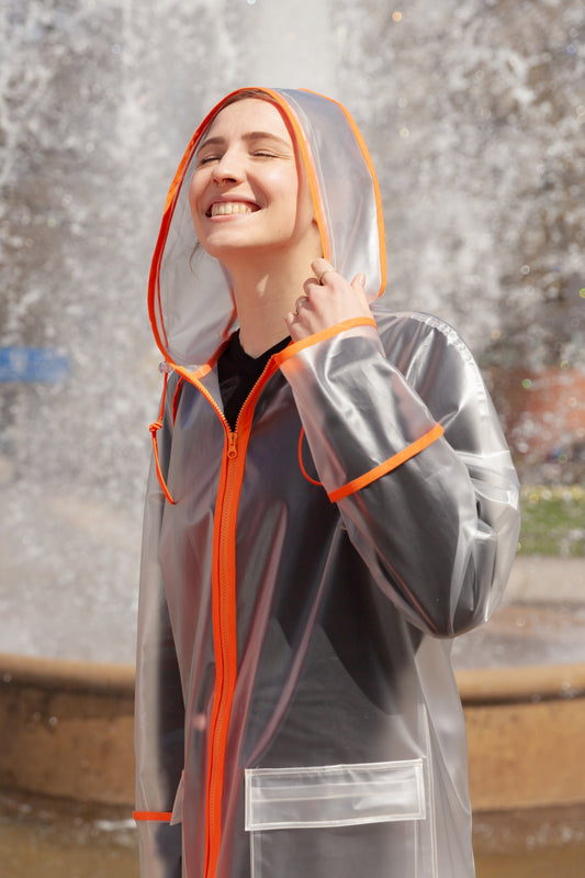 Nähanleitung Raglan-Regenmantel Sabete