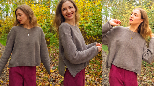 Nähanleitung Pullover Tamara