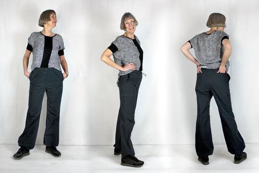 Nähanleitung Cargohose Winona