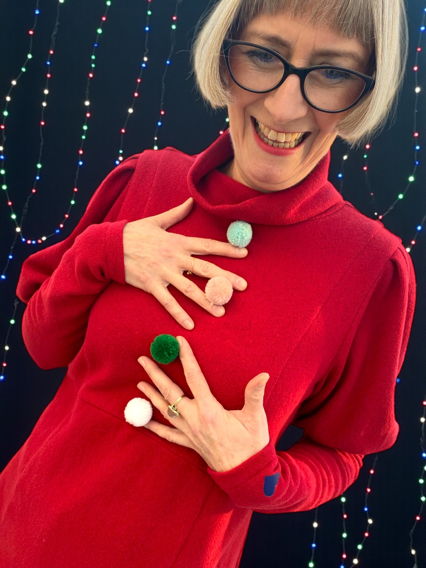 Premium Kleid Barcelona - mit Patternhack zum Pulli