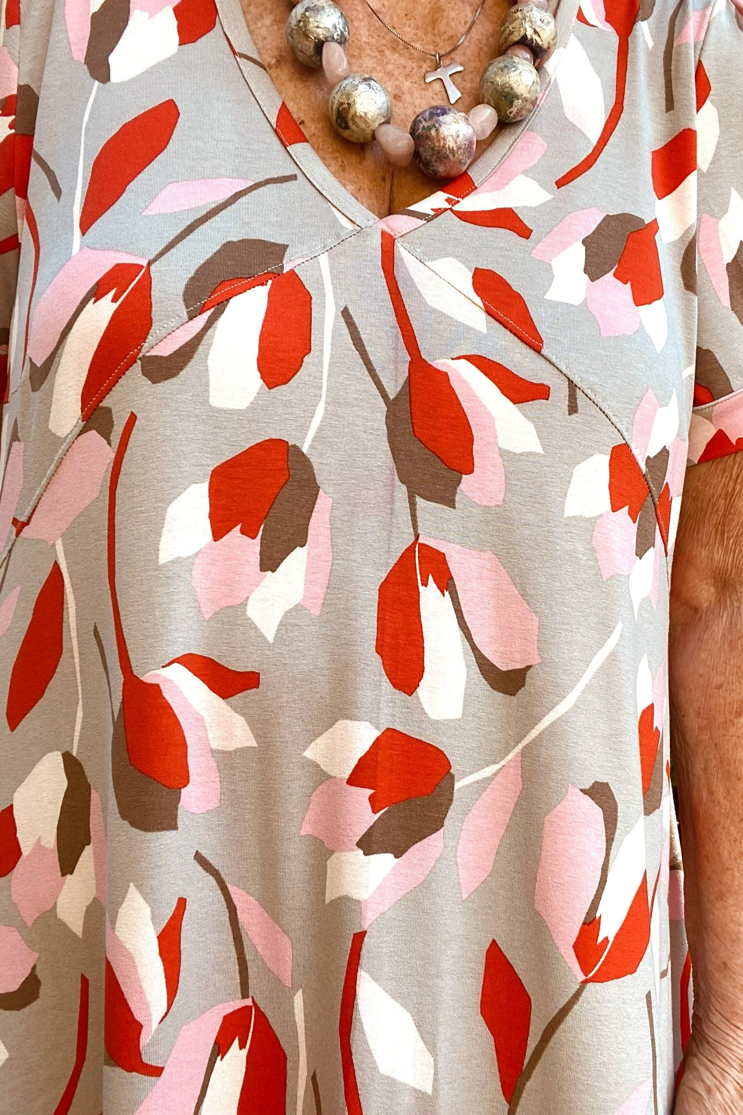 Shirt Wilma - Schnittmuster mit Patternhack zum Sommerkleid