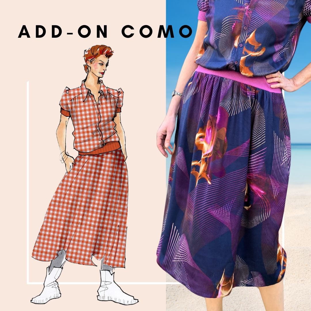 Add-On Bluse Como Rockteil