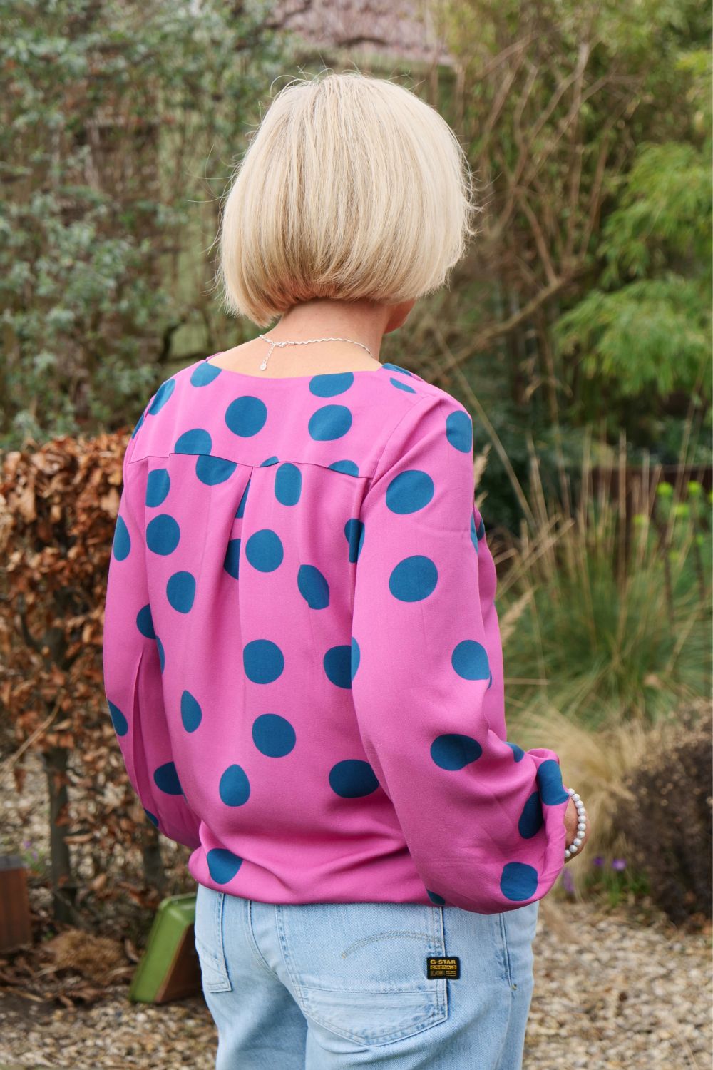 Waterfall blouse Besima