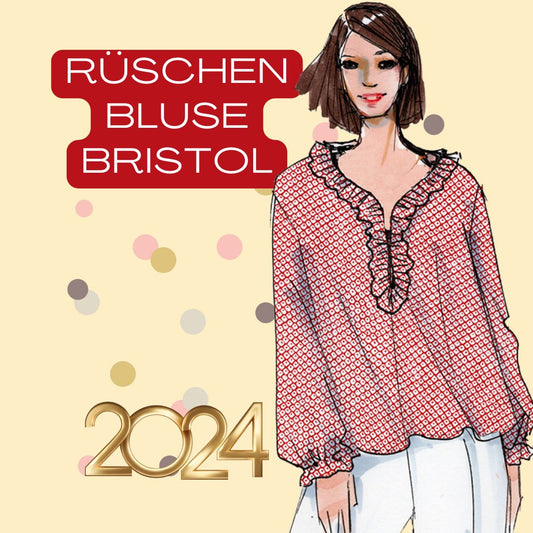 ruffle blouse Bristol