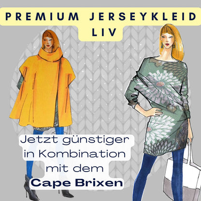 Premium Jerseykleid Liv