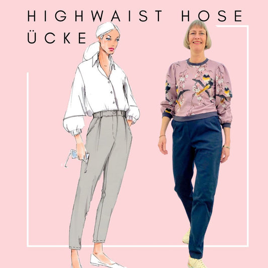 High-waist trousers Ücke