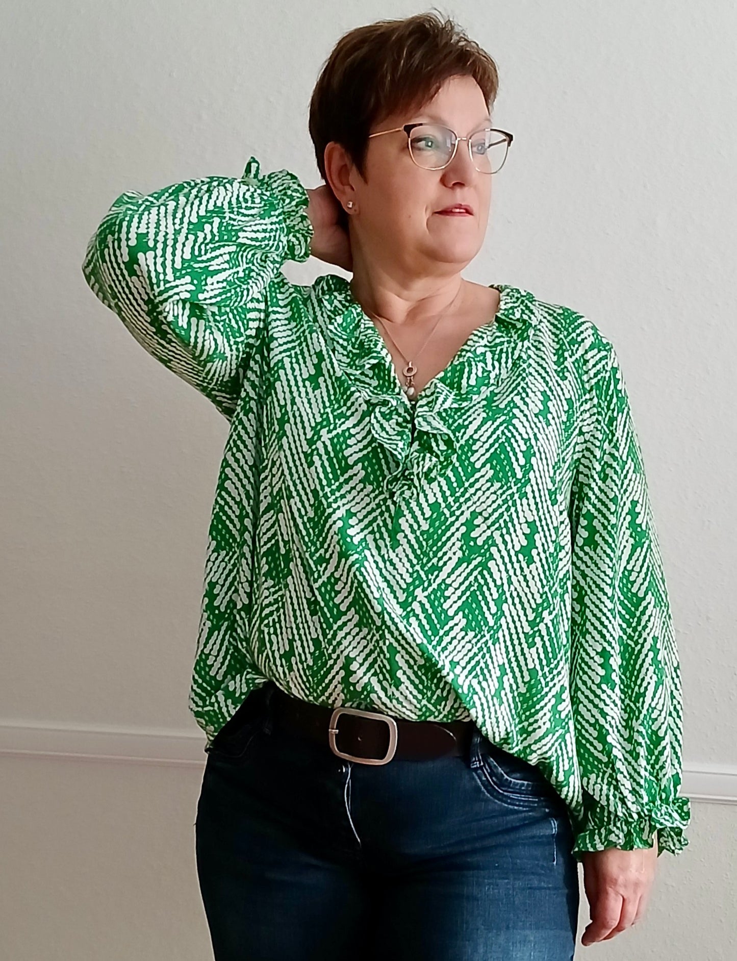 ruffle blouse Bristol