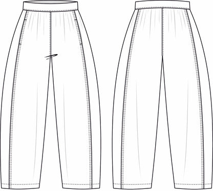 Barrel trousers Canterbury