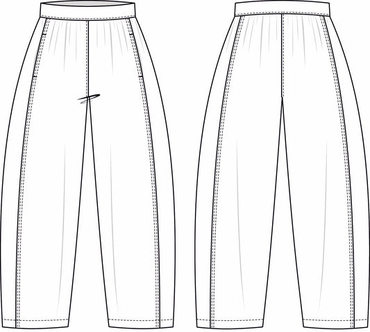Barrel trousers Canterbury