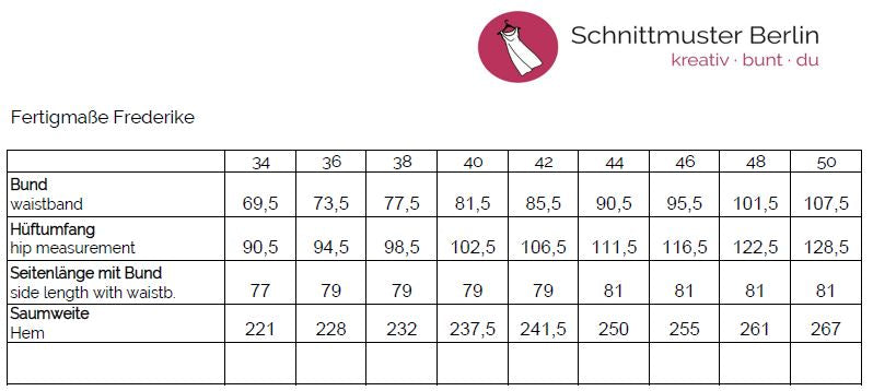 Tango skirt Frederike