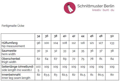 High-waist trousers Ücke