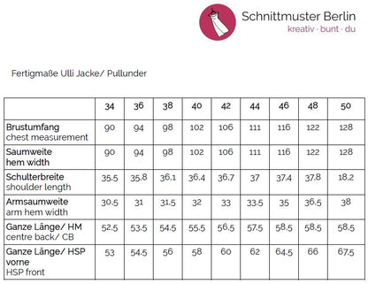 Cardigan/sweater Uli