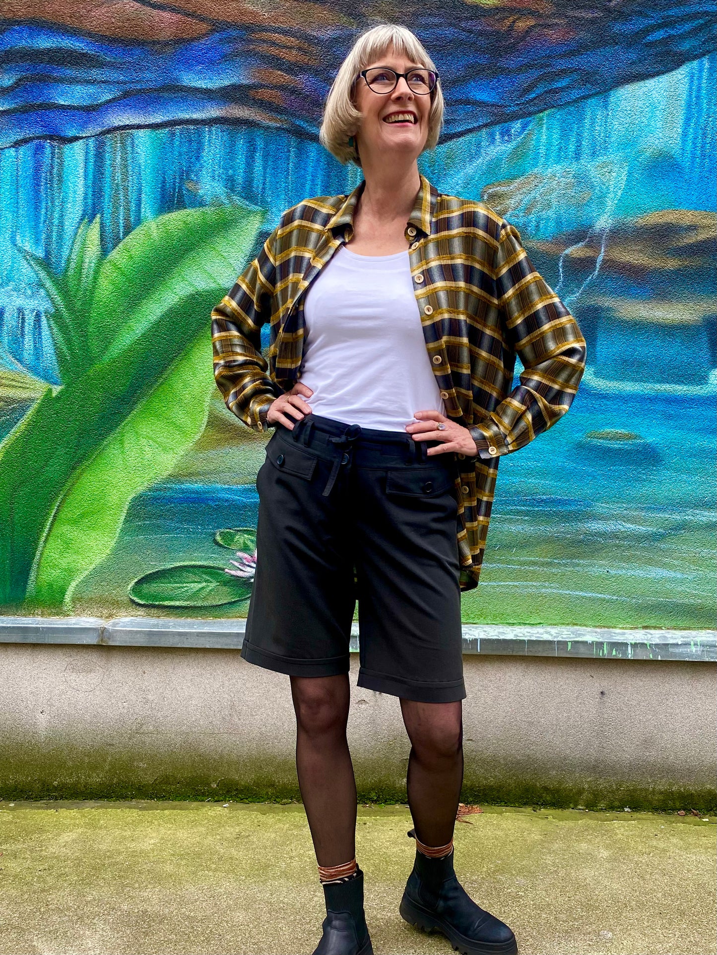 Floria add-on trousers for Bermuda shorts
