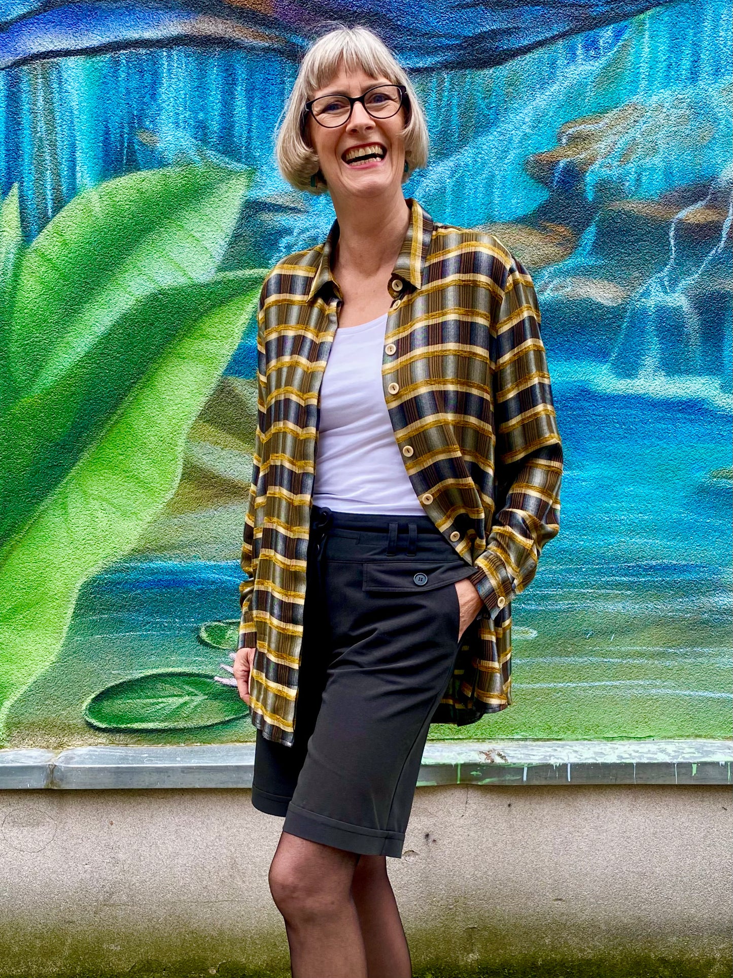 Floria add-on trousers for Bermuda shorts