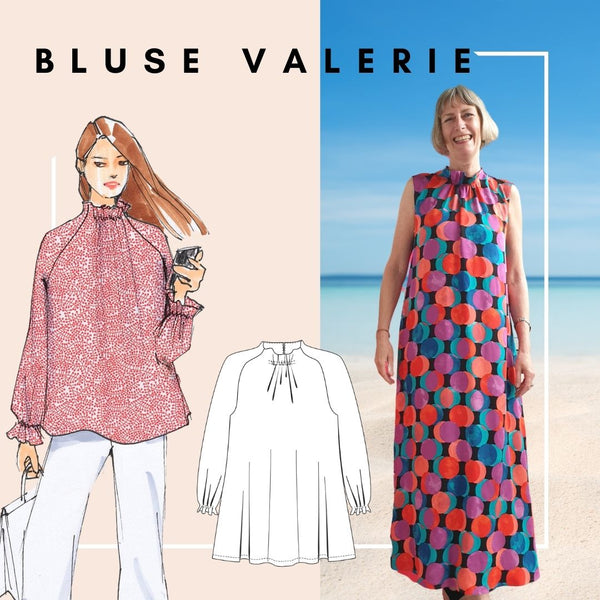 Raglan blouse Valerie