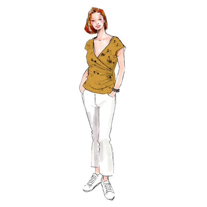 Wrap shirt Kristin