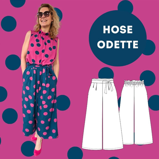 Paperbag pants Odette 