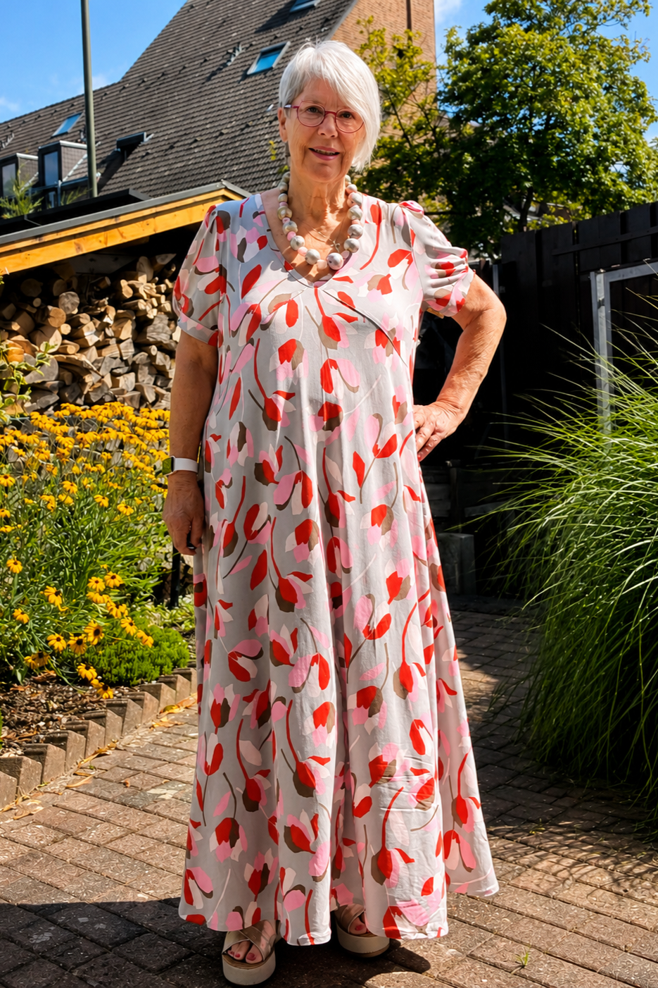 Shirt Wilma - Schnittmuster mit Patternhack zum Sommerkleid