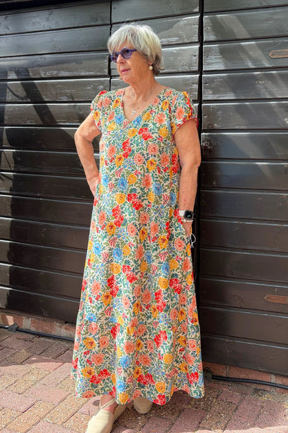 Tunika Moana - Schnittmuster mit Patternhack zum Sommerkleid